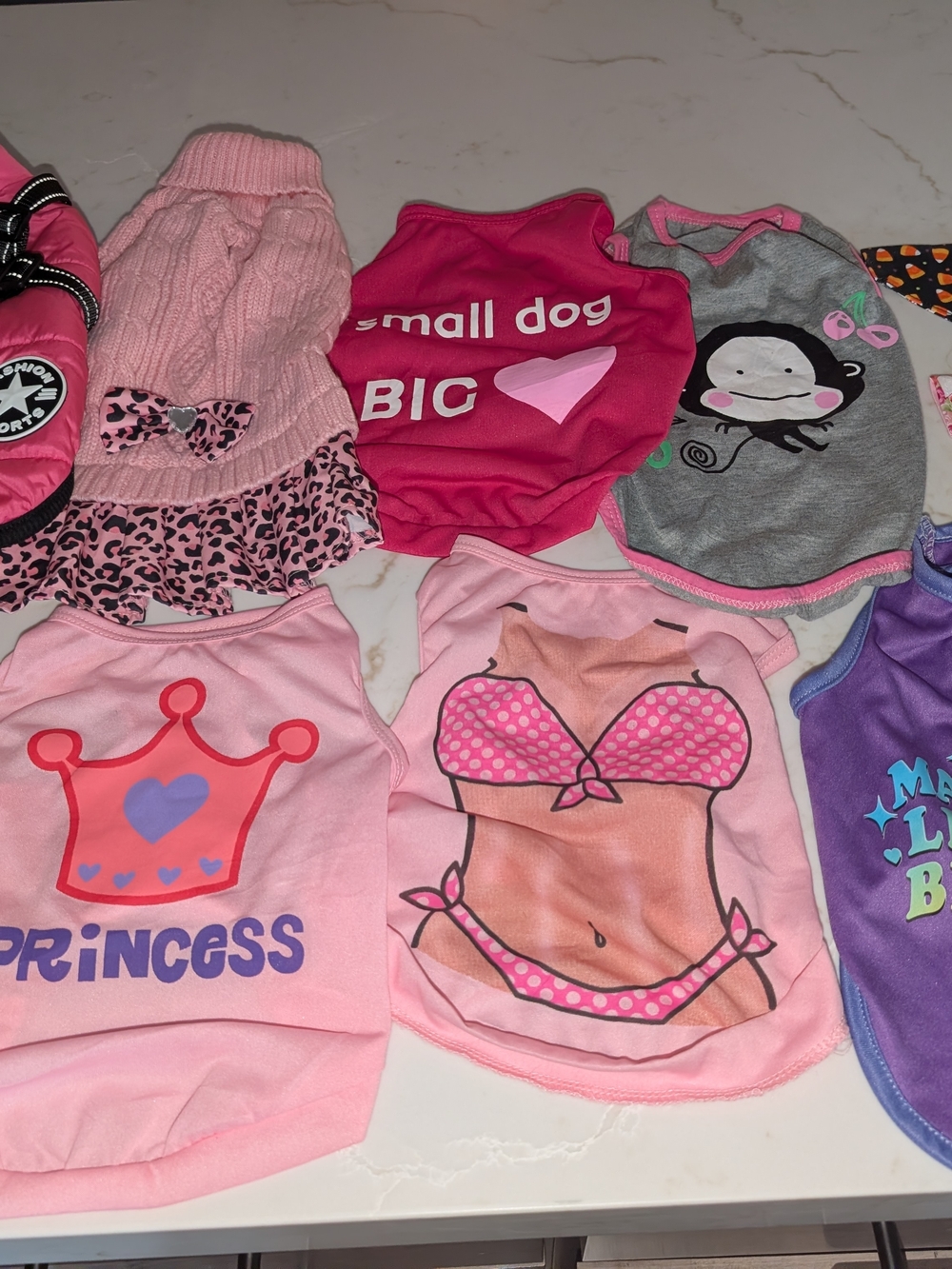 ♥️Dog clothing lot 13 items
